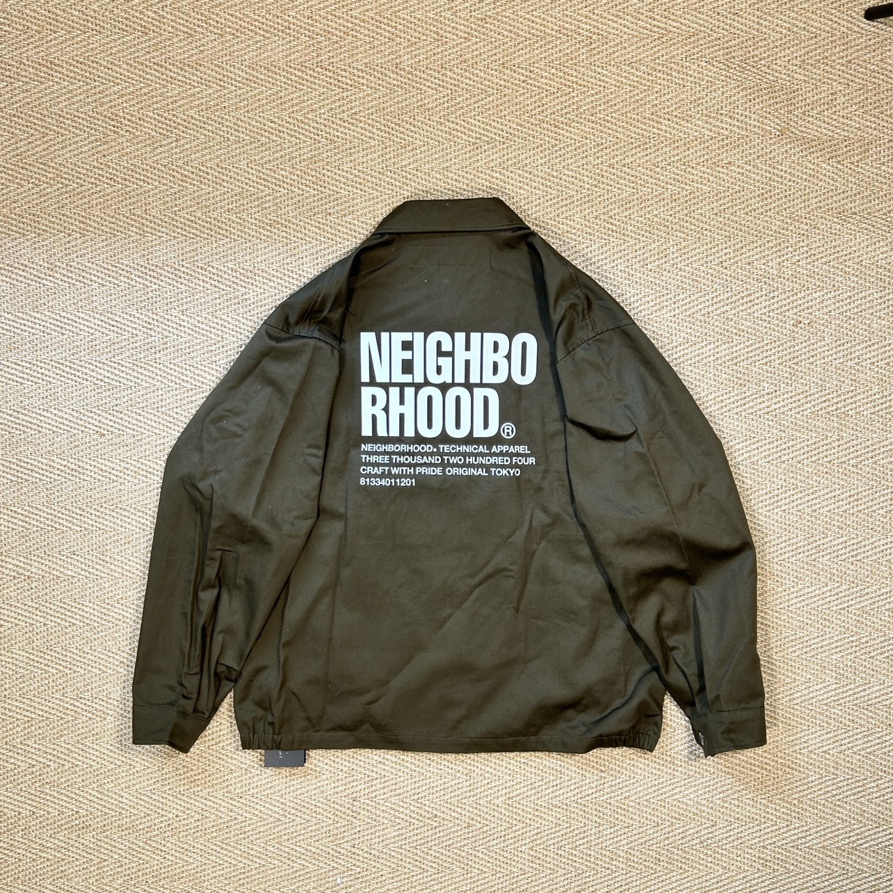 重庆现货NEIGHBORHOOD WINDBREAKER JACKET防水尼龙教练夹克23SS-Taobao