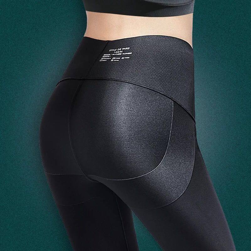 芭比裤鲨鱼皮打底裤女裤子秋冬外穿加绒加厚紧身瘦腿压力弹力瑜伽