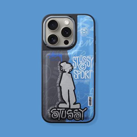 STUSSY Synthetic Leather 15, 14, 13, 12 iPhone Case