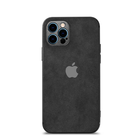 Alcantara Suede Microfiber AMG MPerformance Motorsport High End Premium 15, 15 Plus, 15 Pro, 15 Pro Max iPhone Case