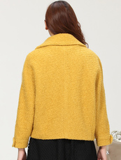 Женские куртки iecoat элегантный сплошной цвет