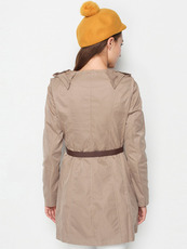 Женские куртки Романтическое признание интеллектуальной двубортный