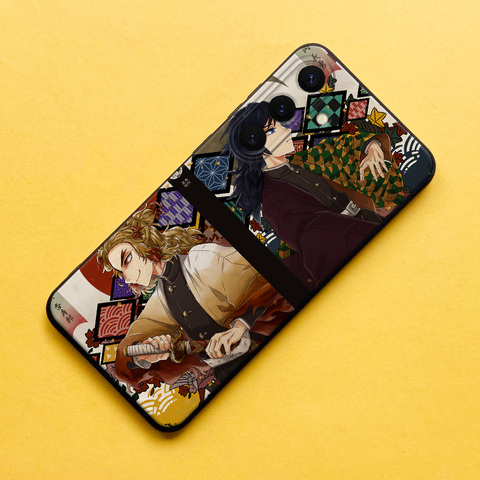 Anime – Demon Slayer Matte Soft Silicone TPU S24, S24 Plus, S24 Ultra, S23, S23 Plus, S23 Ultra, S22, S22 Plus, S22 Ultra
