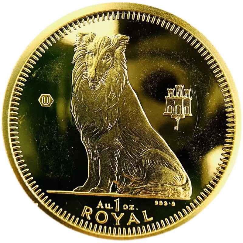 足金金币古币2004年加拿大枫叶金币钻石双色金1/2盎司NO.2777