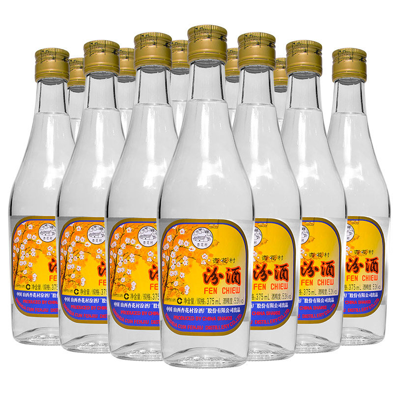 汾酒53度出口美国汾酒750mlX6高度清香型白酒6瓶装评价- 淘宝网