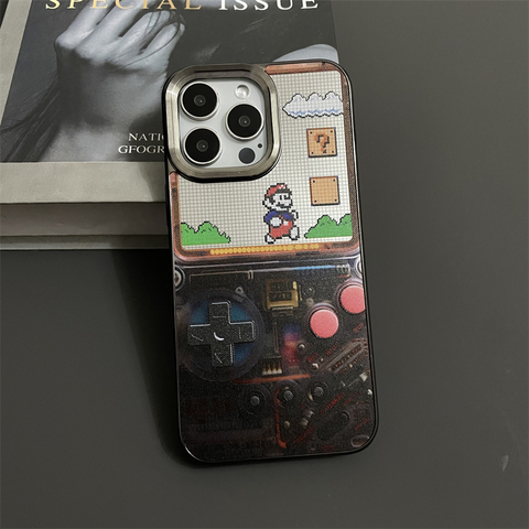 Super Mario Nintendo Electroplated 15, 14, 13, 12, 11 iPhone Case