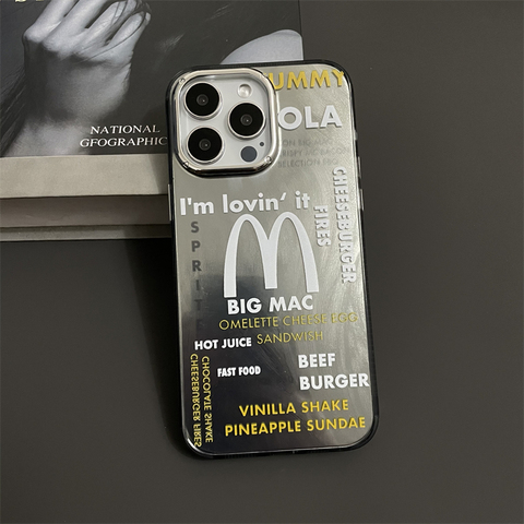 McDonald's Bic Mac Fun New 15, 14, 13, 12 iPhone Case