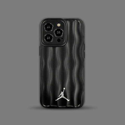 Black — Original AJ Air Jordan New 15, 14, 13, 12 iPhone Case