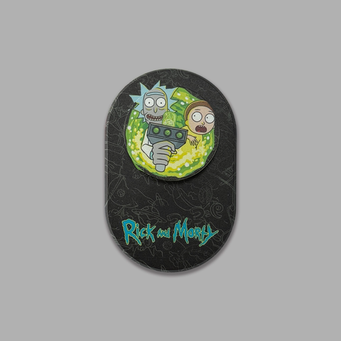 Cartoon Nintendo Rick N Morty Mario Removable Suction Cap – MagSafe Magnetic Ring Finger Holder Kickstand – Accessories – 15