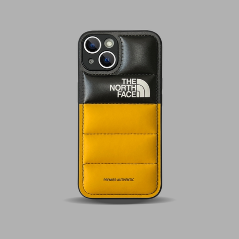Over 30 The North Face Puffy Puffer Down Jacket 15, 14, 13, 12, 11 iPhone Case