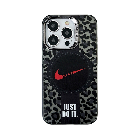 New Air Jordan Nike Leopard Spots 15, 14, 13, 12 iPhone Case