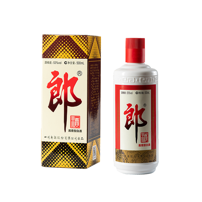 白酒　郎 2022年　特別版 　500ml　 53% 郎酒郎牌郎53度酱香型白酒2022特别版500mL+2023特别版500mL