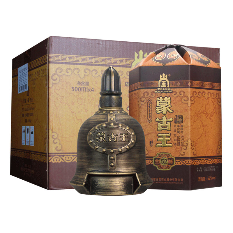 蒙古王モンゴリアンキング500ml 白酒　52度　新品未開封 蒙古王モンゴリアンキング500ml 白酒 52度 新品未開封 - メルカリ