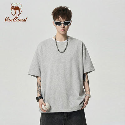 两件【西域骆驼】精梳纯棉T恤