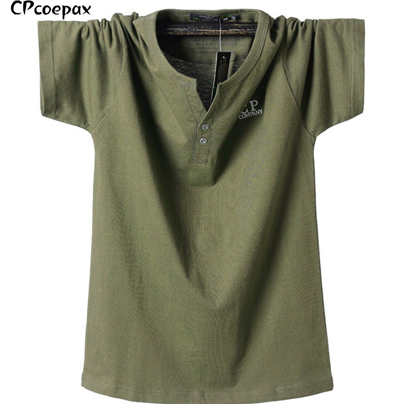 夏季男士加大码短袖t恤男装宽松纯棉v领半袖胖子汗衫肥佬美式上衣