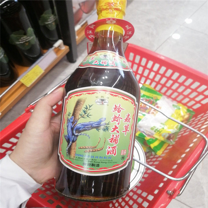 香港松鹤牌原庄蛇鞭酒600ml评价- 淘宝网