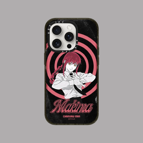 Chainsaw Man Anime MagSafe Acrylic 15, 14, 13, 12 iPhone Case