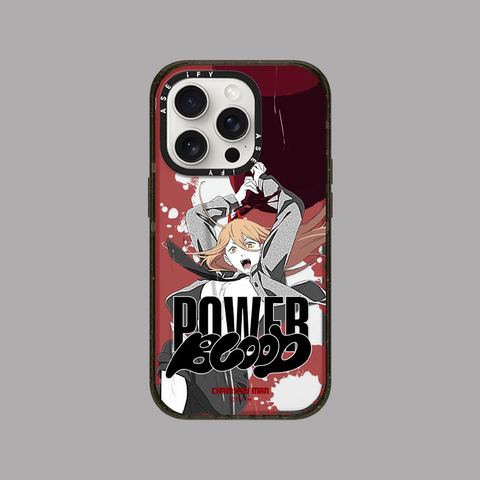 Chainsaw Man Anime MagSafe Acrylic 15, 14, 13, 12 iPhone Case