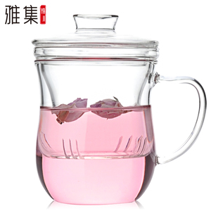 无色透明玻璃水杯