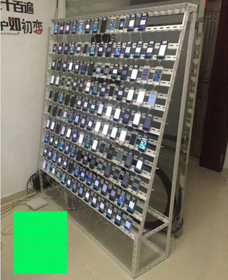 包邮100台 120台 150台 200台多用手机工作室架 手机摆放阵列落