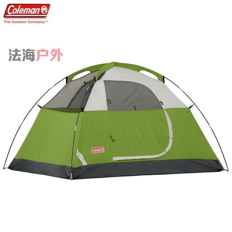 美国Coleman科勒曼野营帐篷户外速搭2-3-4人家庭露营帐篷野外快搭-Taobao