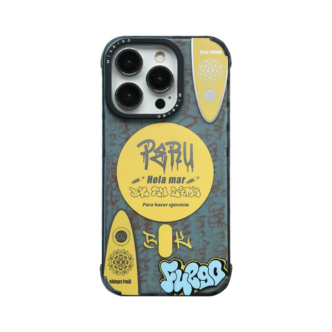 PERU Skateboarding New Magsafe 15, 14, 13, 12 iPhone Case