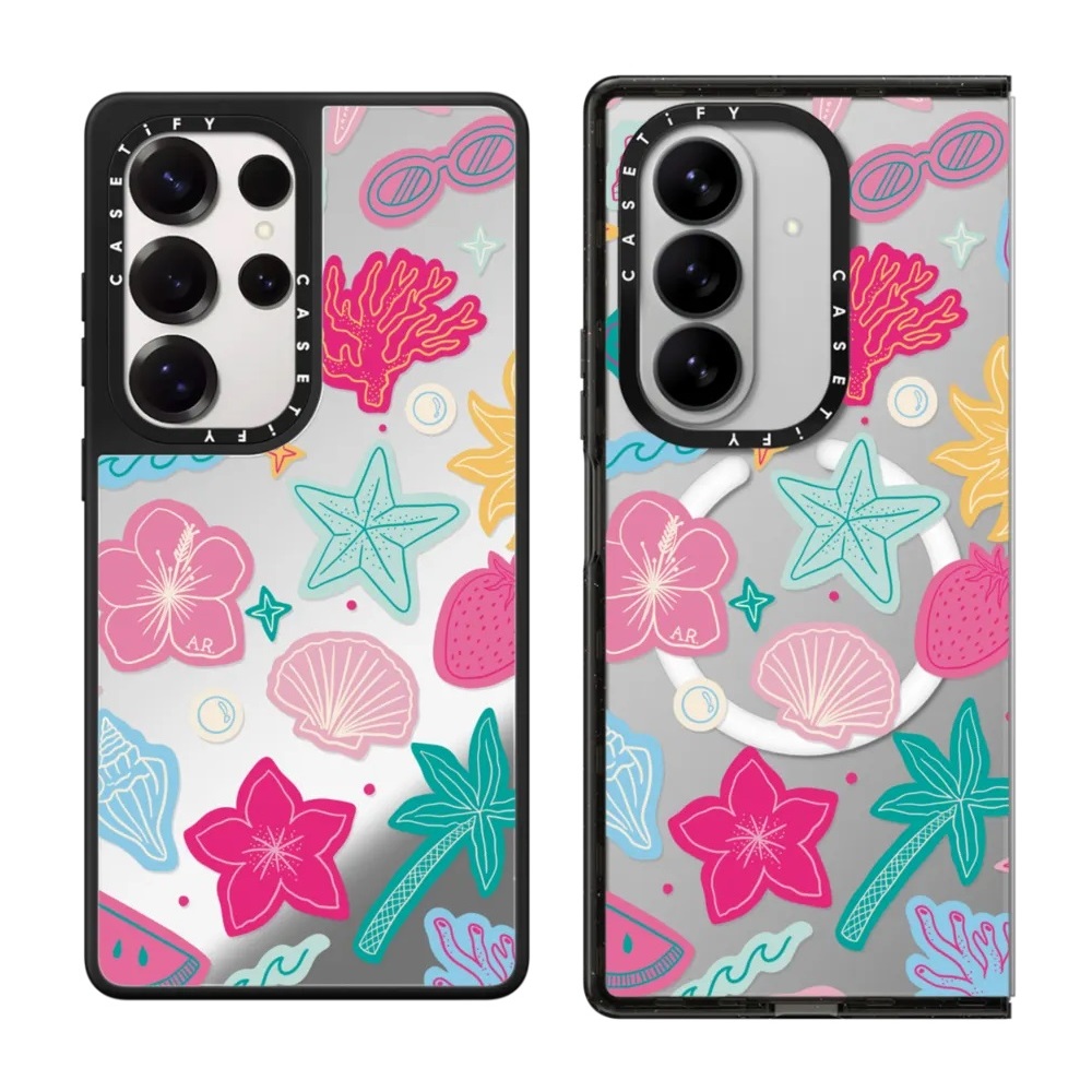 新品 CASETiFY フラワー ブルーム iPhone17Promax 现货CASETiFY我的蓝