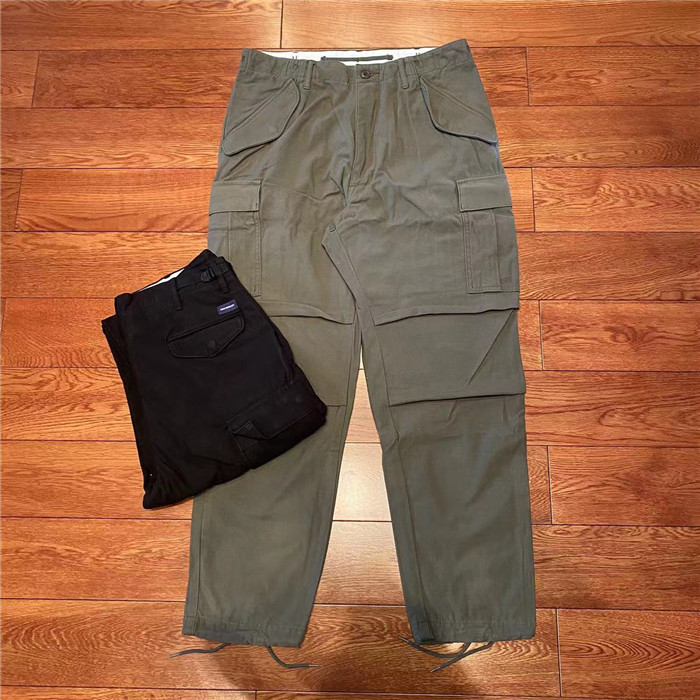 DESCENDANT D-65M SATIN TROUSERS M Wtaps WMILL-65 TROUSER カーゴ