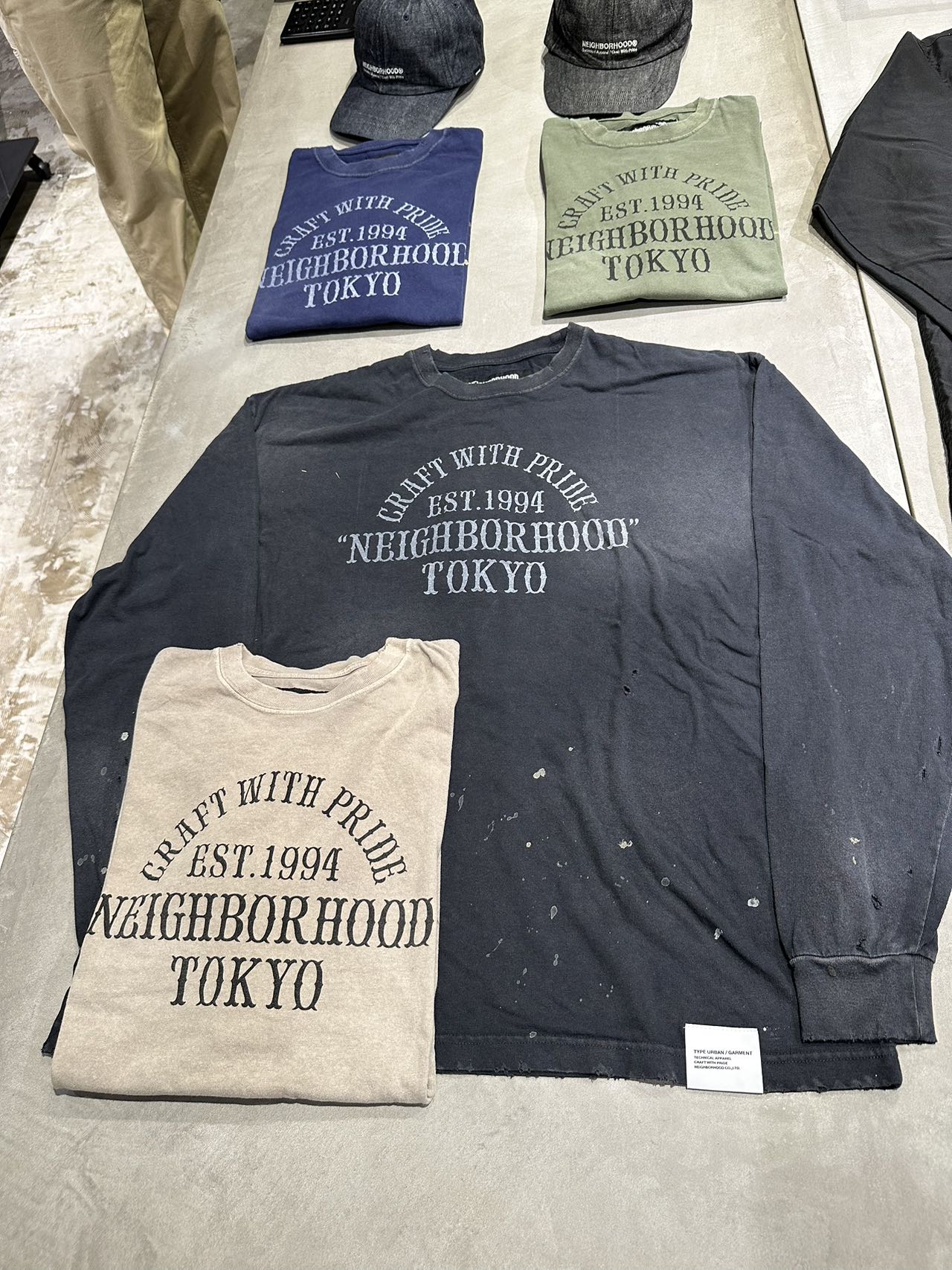 壹树NEIGHBORHOOD NH 231 SPOT.TEE-8 隐藏限定休闲短袖T恤23SS-Taobao