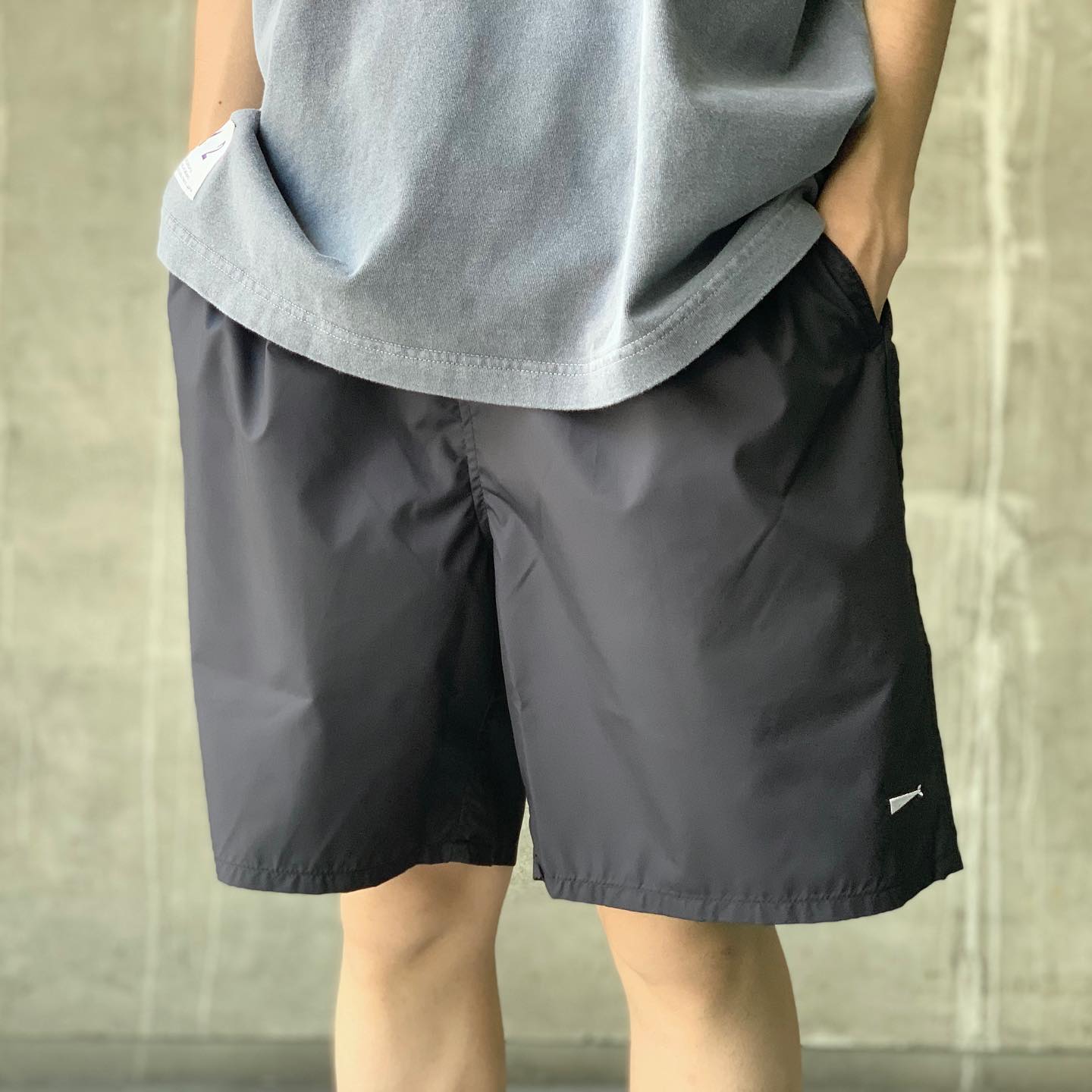 国仓DESCENDANT TIDE NYLON SHORTS 刺绣鲸鱼标尼龙短裤22SS - Taobao