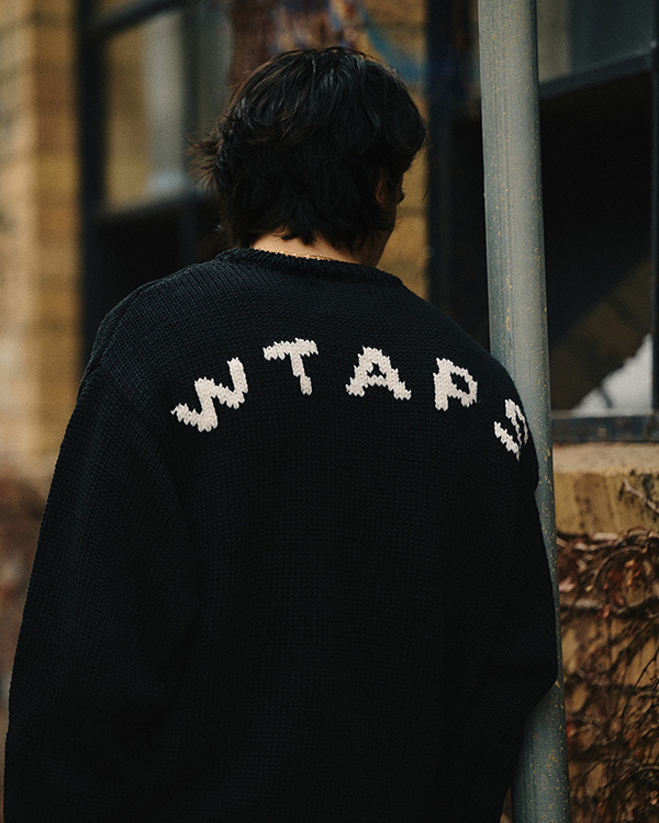 壹樹國倉WTAPS LOCKS/SWEATER/COTTON 圓領標誌印花厚棉T 22AW-Taobao