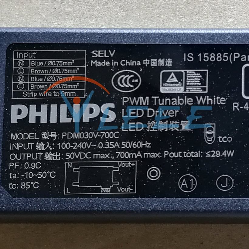 PHILIPS/飛利浦LED控制裝置PDM030G-700C LED電源10-42V700Ma Taobao