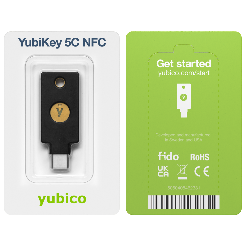 2023.9月现货新到货Yubikey 5 NFC安全密钥Yubico支持NFC顺丰包邮-Taobao