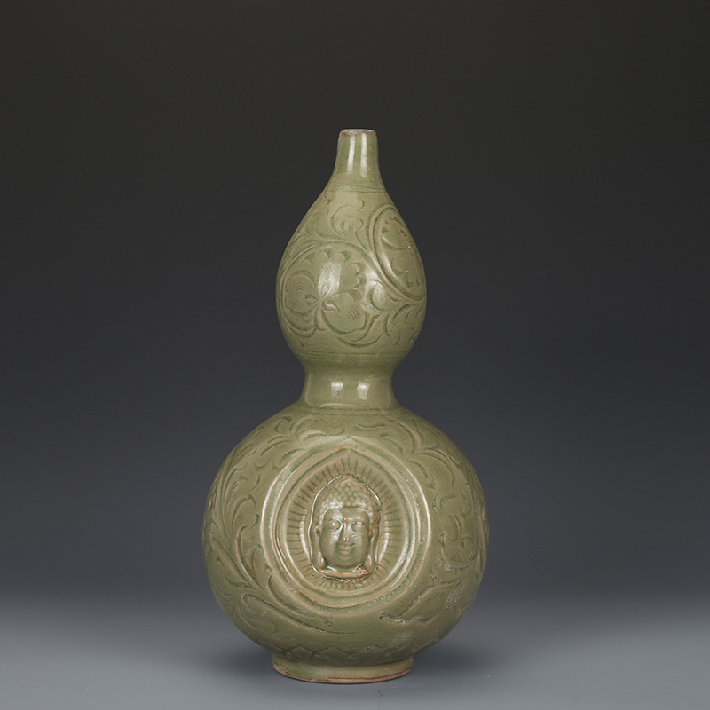 宋瓷收藏宋代耀州窑雕刻龙纹梅瓶仿古瓷器古董古玩宋代老瓷器品-Taobao