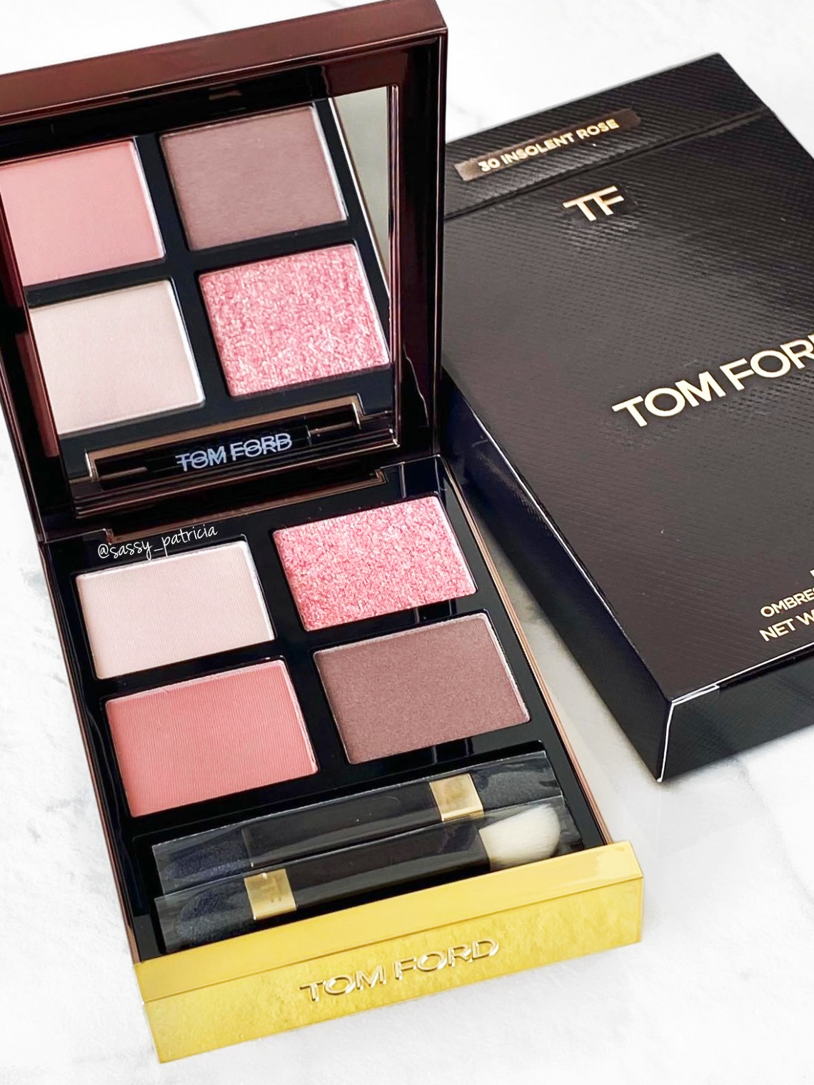 Tom Ford汤姆福特新品秀场眼影01Metallic Mauve暮光02浮光评价