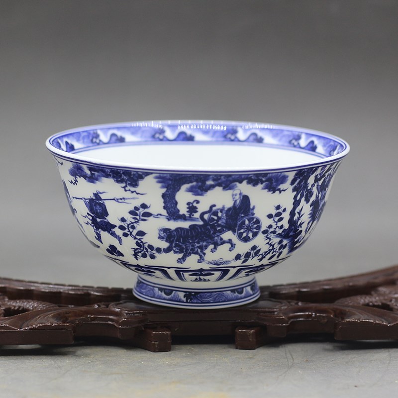 大清乾隆年制黄地八宝碗手工描金仿古瓷器宫廷家用高档礼品碗收藏-Taobao