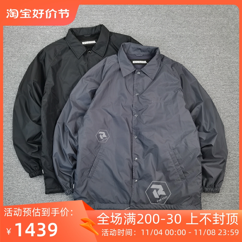 飄渺現貨WTAPS CHIEF JACKET POLY TWILL SIGN寬鬆教練夾克23SS-Taobao