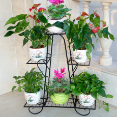 阳台养花架子_阳台养花架子