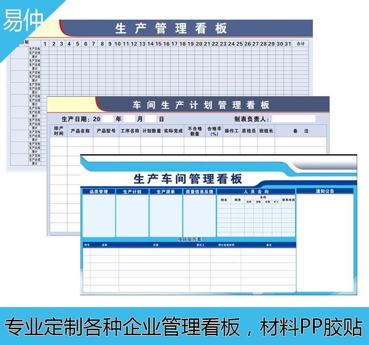 车间管理看板宣现场管理栏公告栏6S宣传看板钣金展板安全标语-Taobao