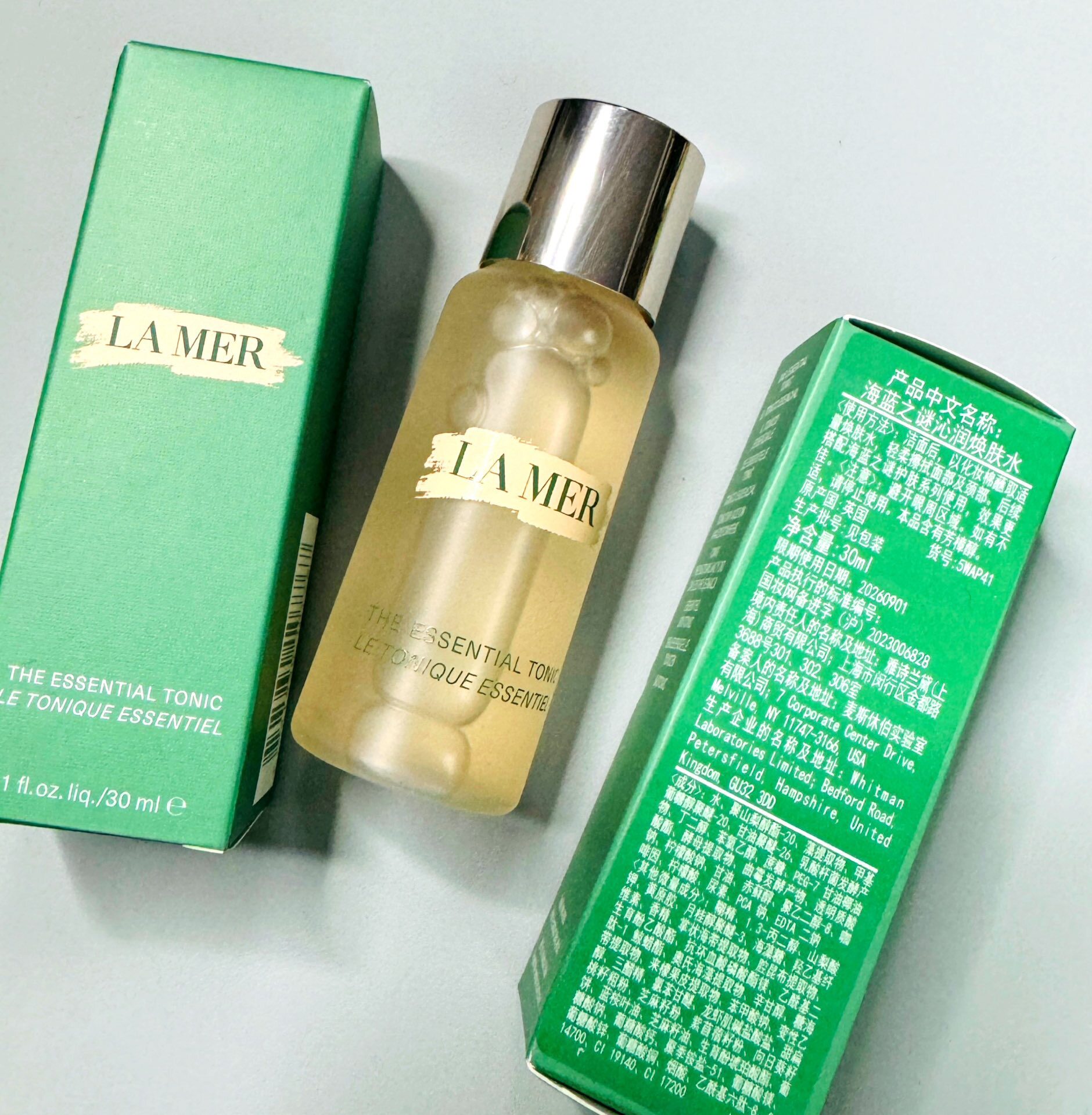 专柜海蓝之谜lamer粉水30ml 大中样焕肤修复保湿水爽肤水评价- 淘宝网