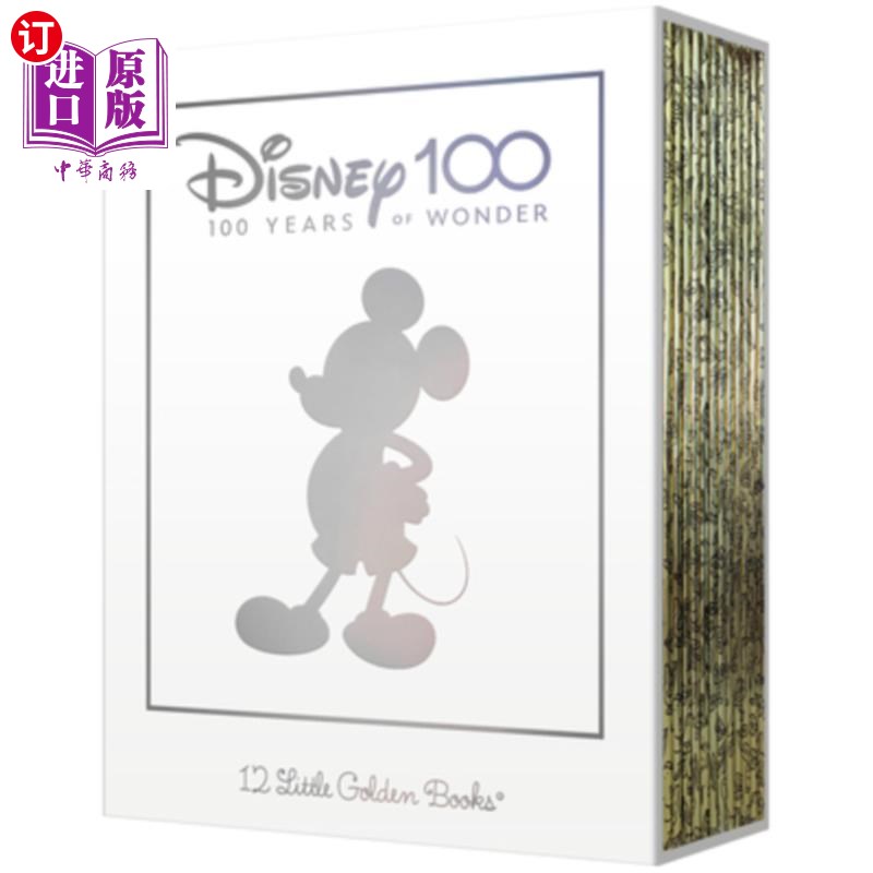 迪士尼100周年纪念画册The Story of Disney: 100 Years of Wonder 进口