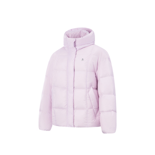 李宁火锅羽绒服丨女款冬季新款泡芙衣服中长款鹅绒保暖运动外套女