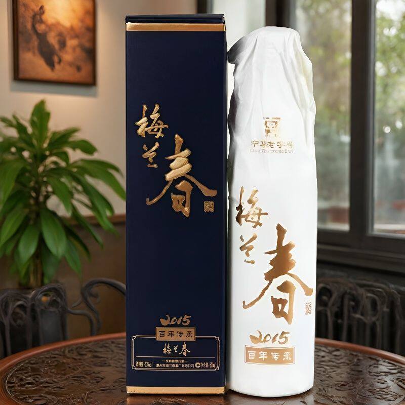 泰州★梅蘭春★芝麻香型白酒★度数46％、125ml×4本 酒厂授权】梅兰春芝麻香型白酒46度22年陈酿龙行九州梅兰春酒评价- 淘宝网