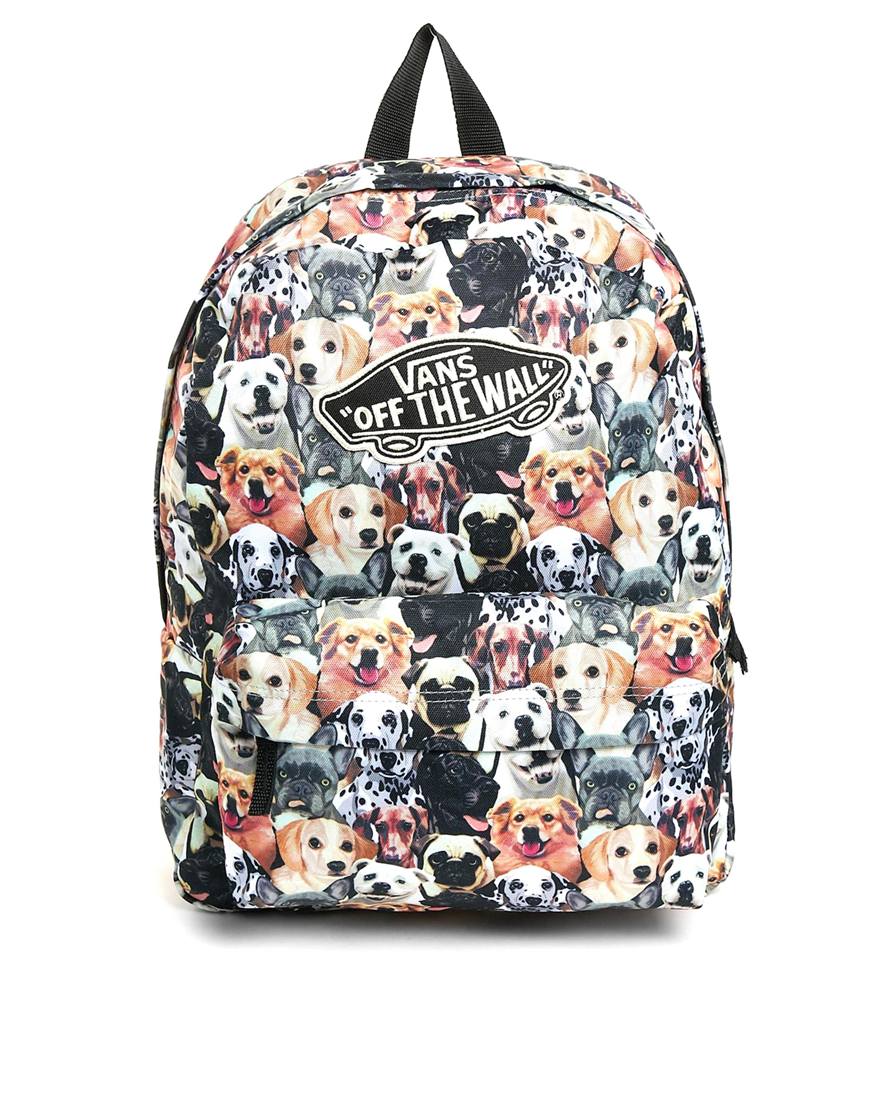 vans backpack dogs