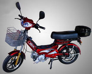 新款灵狐款35cc四冲程燃油助力车自行车带脚踏电启动省油送备用件