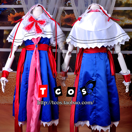 tcos★2243 c76 恶魔城东方 红魔城伝说 爱丽丝cosplay服装