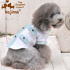 Одежда для животных kojima 小中型犬狗狗衣服宠物淑女风格花呢优雅大衣 狗狗衣服