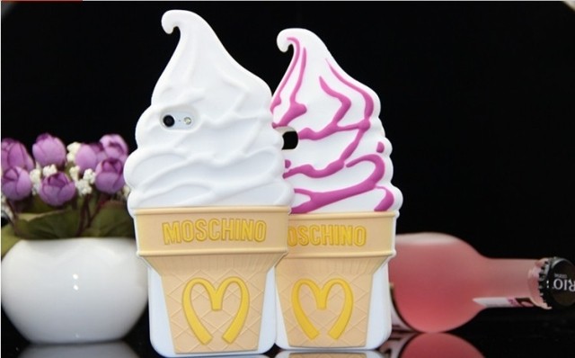 Чехлы, Накладки для телефонов, КПК Ice cream MOSCHINO Iphone4s/5s