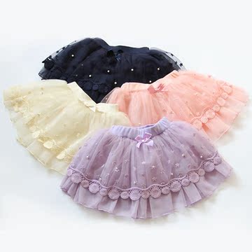 Girls lace skirts 2015 spring children\'s wear new dress baby child Tutu QZ-2373