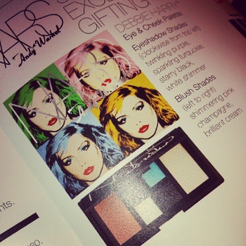 Палитра для макияжа NARS Andy Warhol Debbie Harry 12